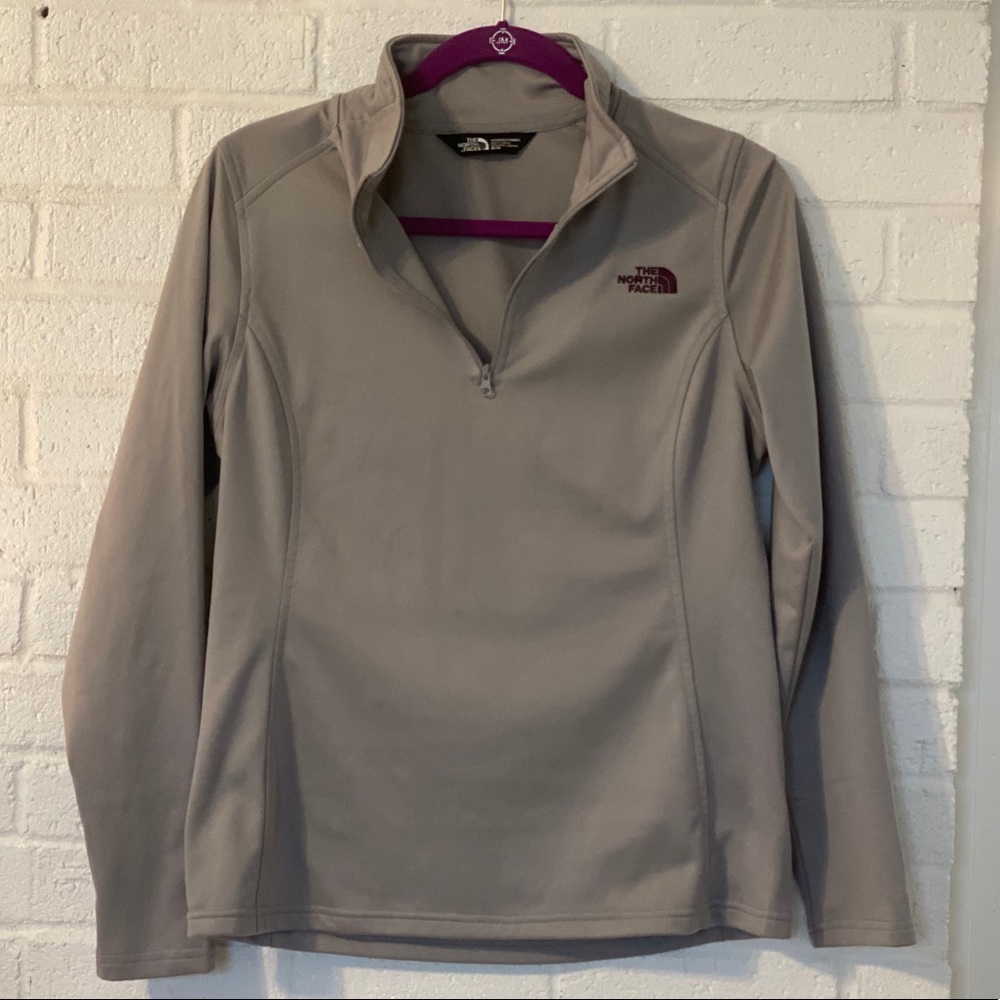 The North face silver/grey pullover